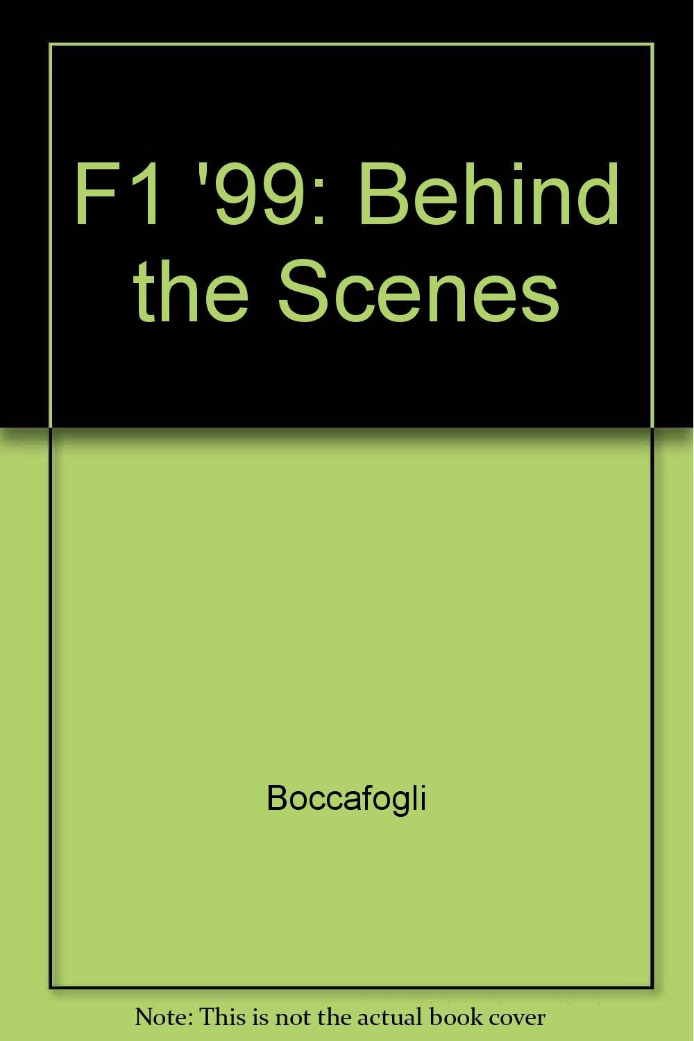 F1 '99: Behind the Scenes book