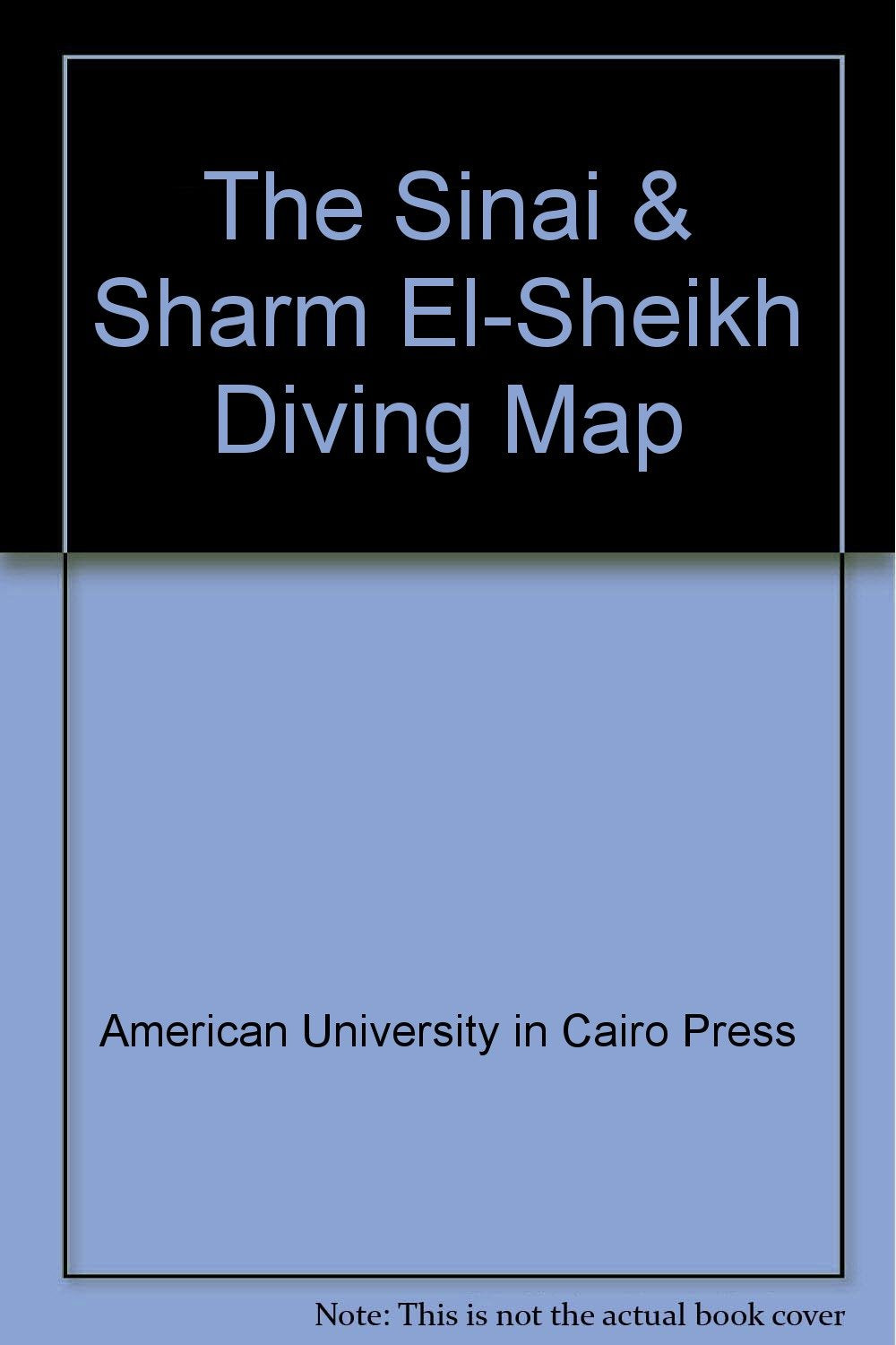 Sinai and Sharm El-Sheikh Diving Map Travel