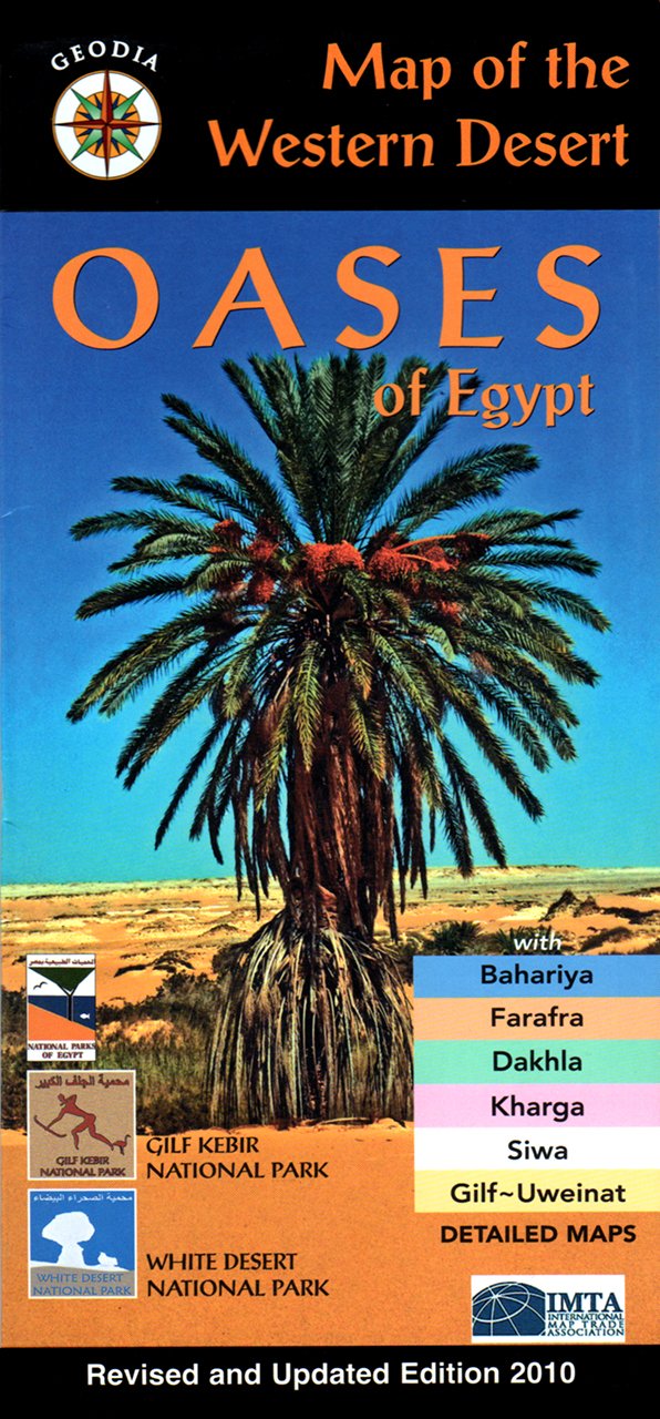 The Map of the Western Desert Oases of Egypt Leisure, Home & Garden