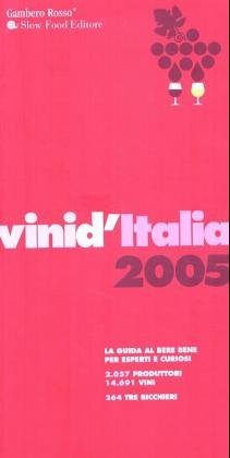 Vini d'Italia 2002. La guida al bere bene per esperti e curiosi Leisure, Home & Garden