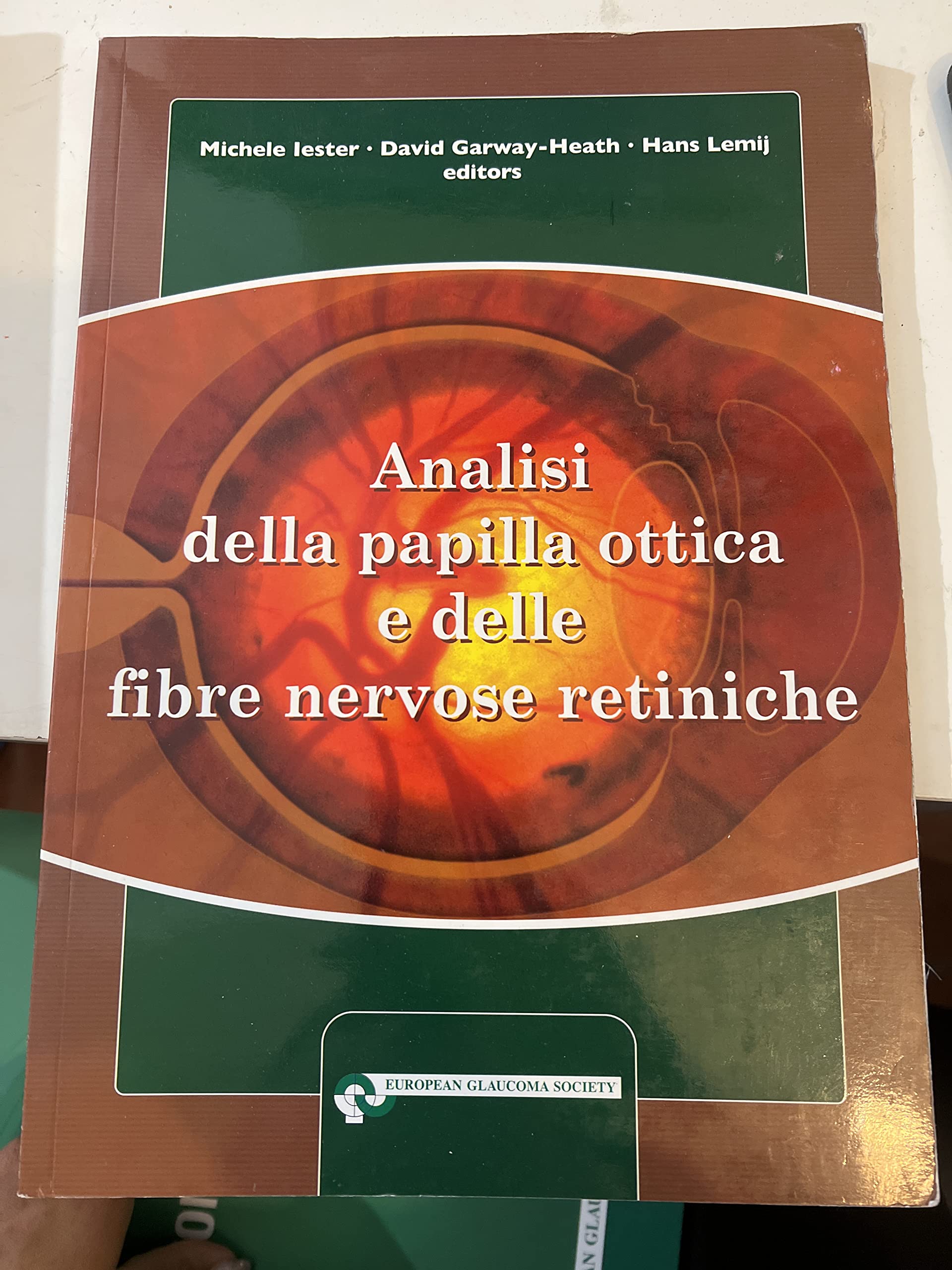 Analisi della papilla ottica e delle fibre nervose retiniche book