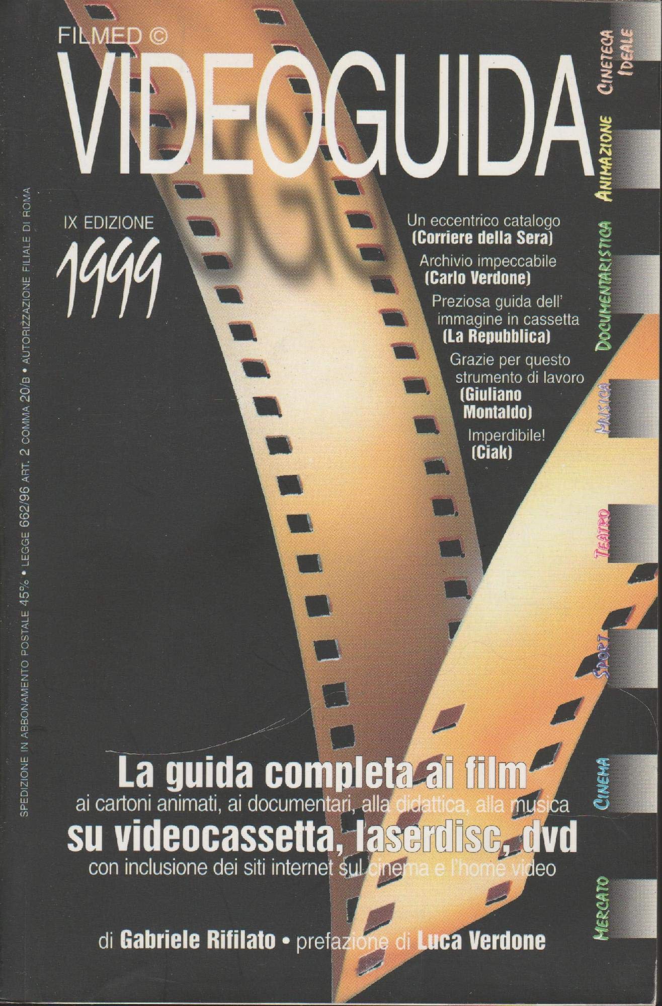 Videoguida : la guida completa ai film... book