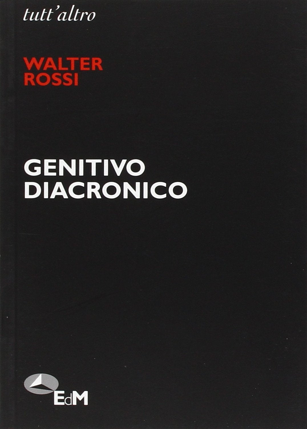 Genitivo diacronico (Tutt'altro. Poesia) Poetry
