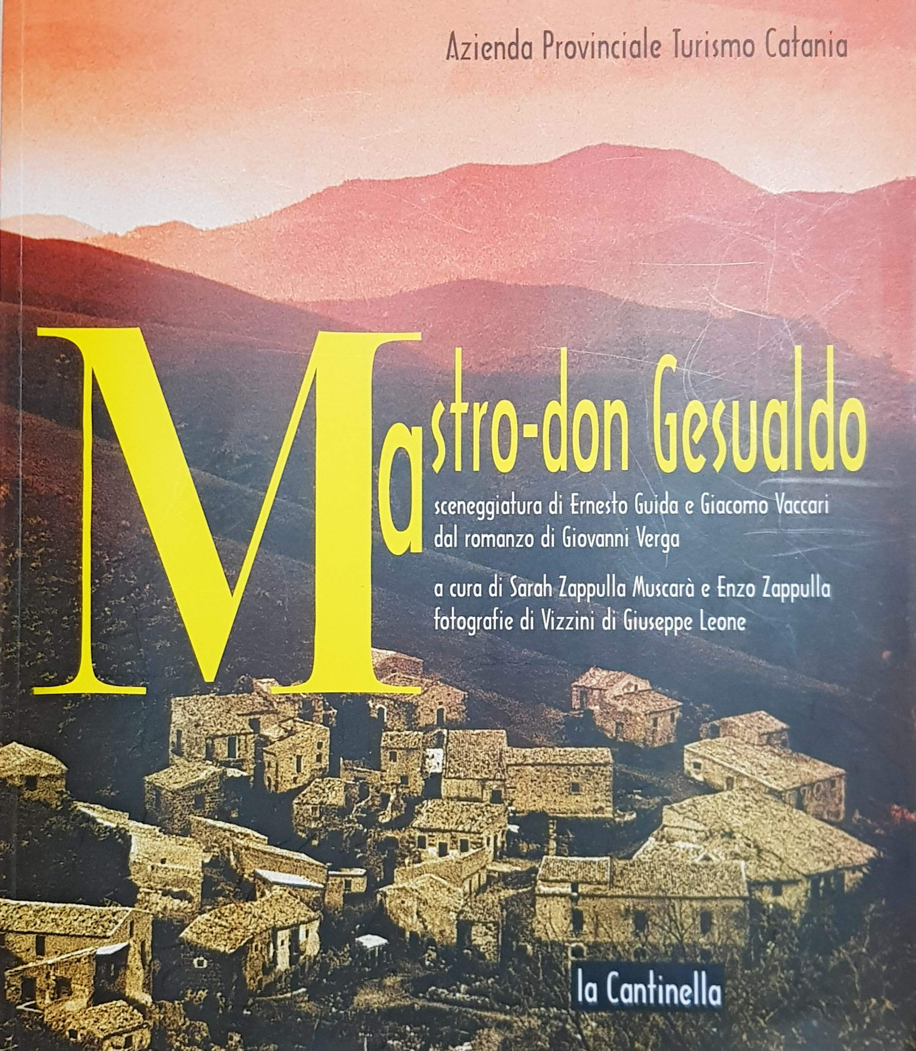 Mastro-don Gesualdo di G. Verga. Sceneggiatura book