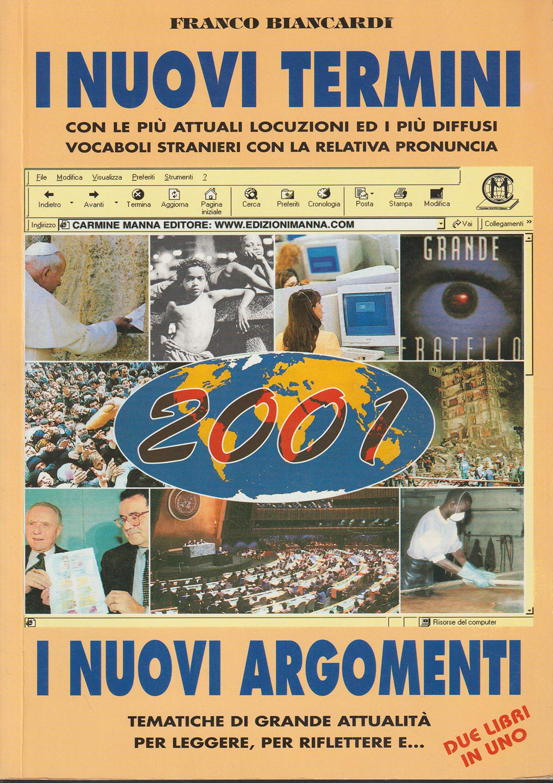 I nuovi termini-I nuovi argomenti 2001 book