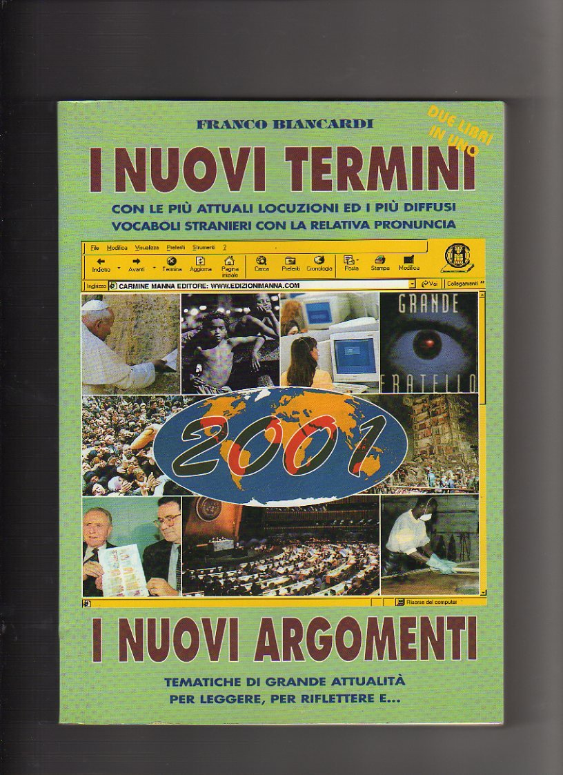 I nuovi termini-I nuovi argomenti book