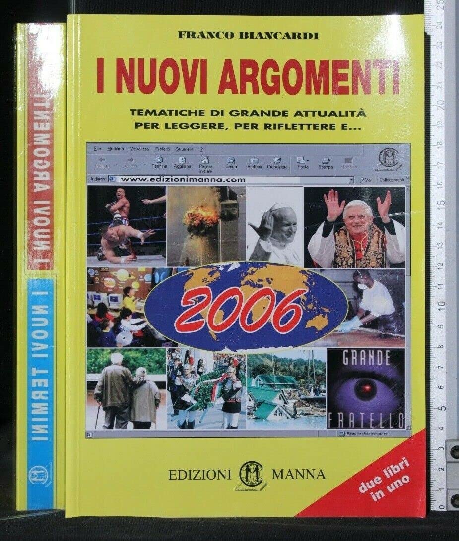 I nuovi termini-I nuovi argomenti 2006 Social Sciences