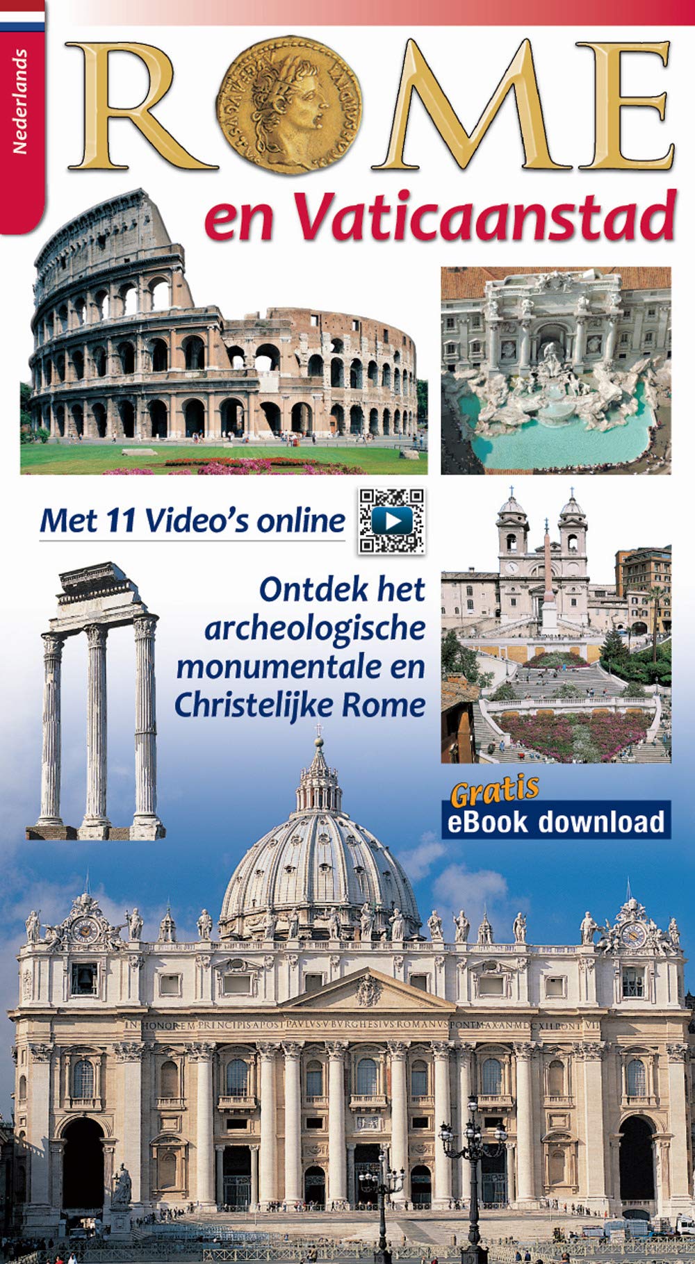 Rome en Vaticaanstad. Ontdek het archeologische, monumentale en christelijke Rome book