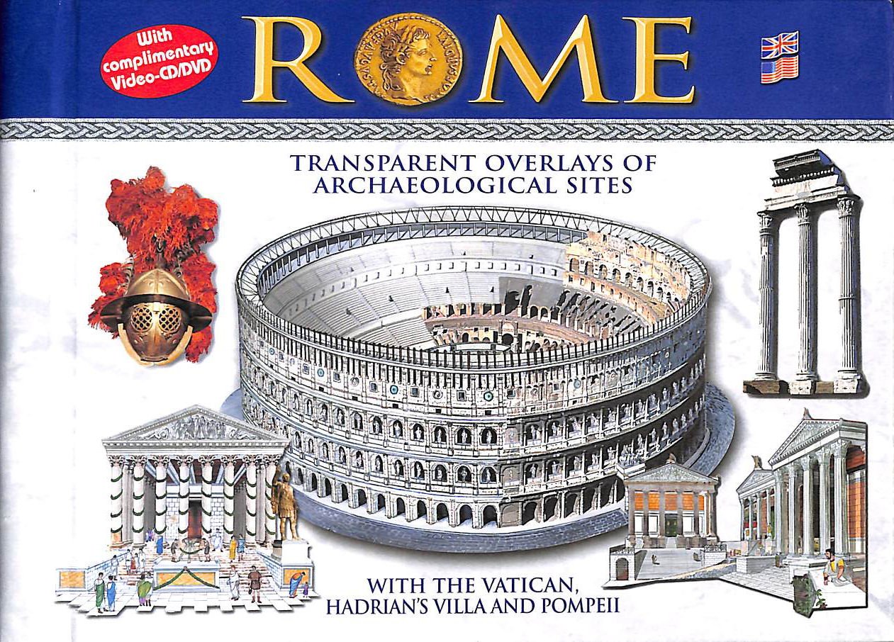 Rome. Transparent overlays of archaeological sites. Con CD-ROM book