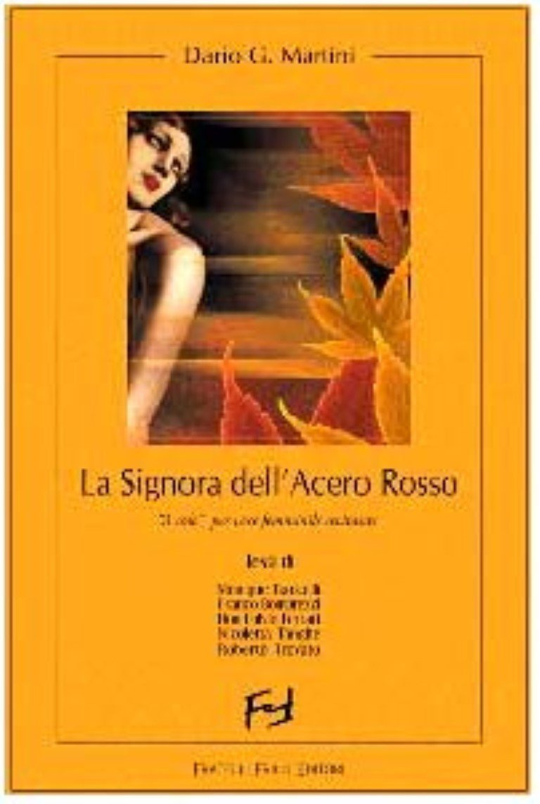 La signora dell'acero rosso book