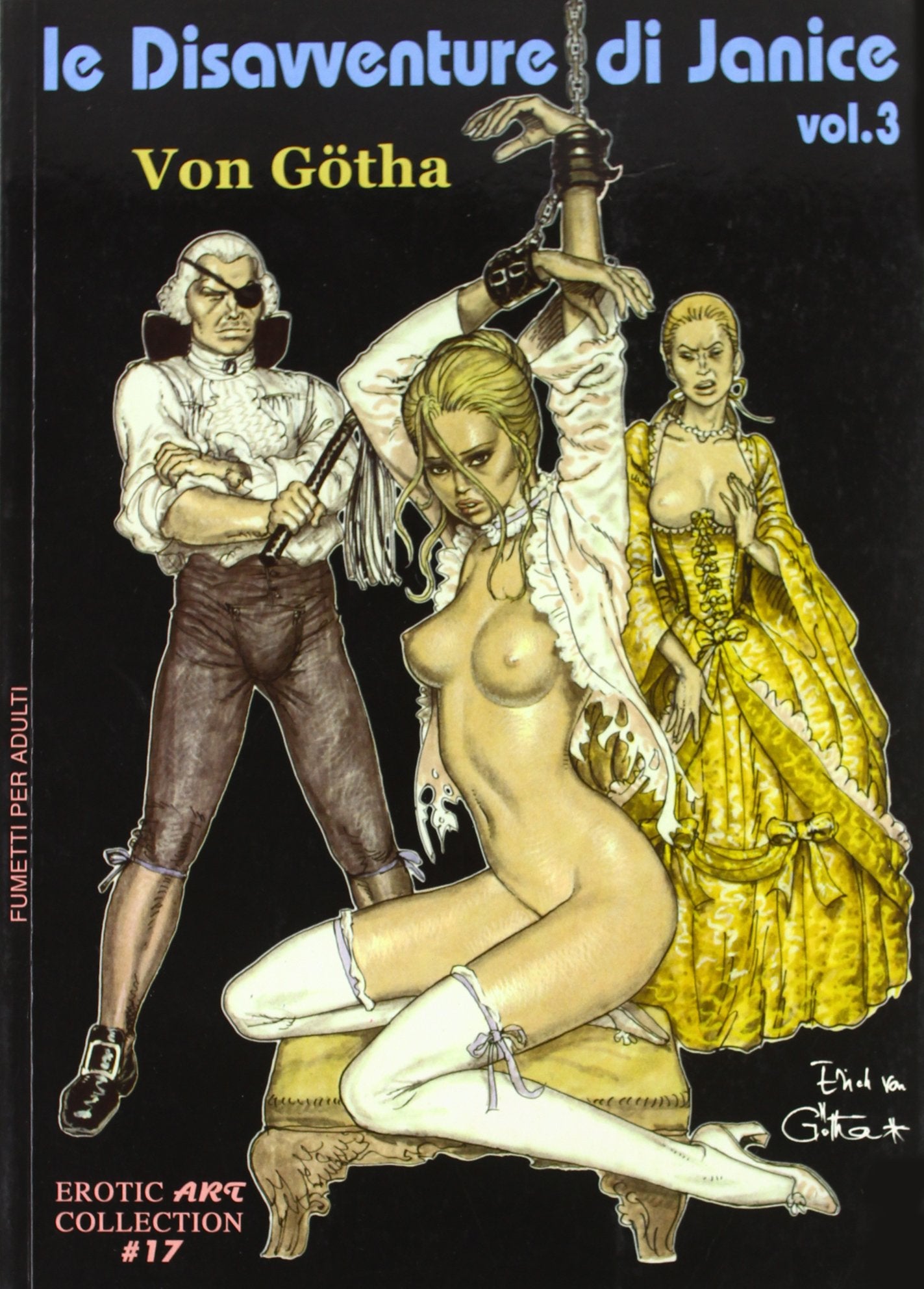Le disavventure di Janice (Vol. 3) (Erotic art collection) Manga
