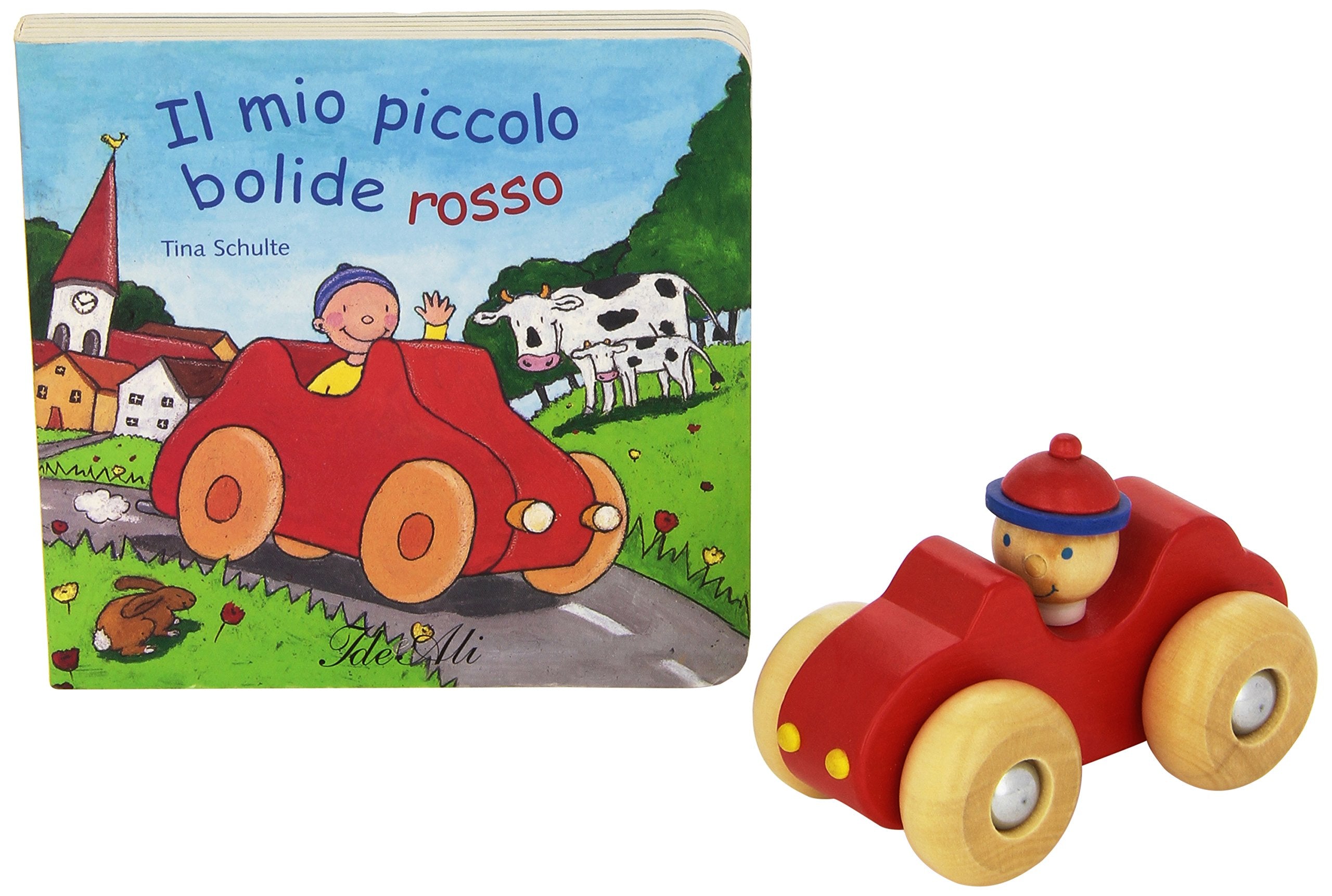 Mio piccolo bolide rosso (Leggi e gioca con i giocattoli in legno) Children's books