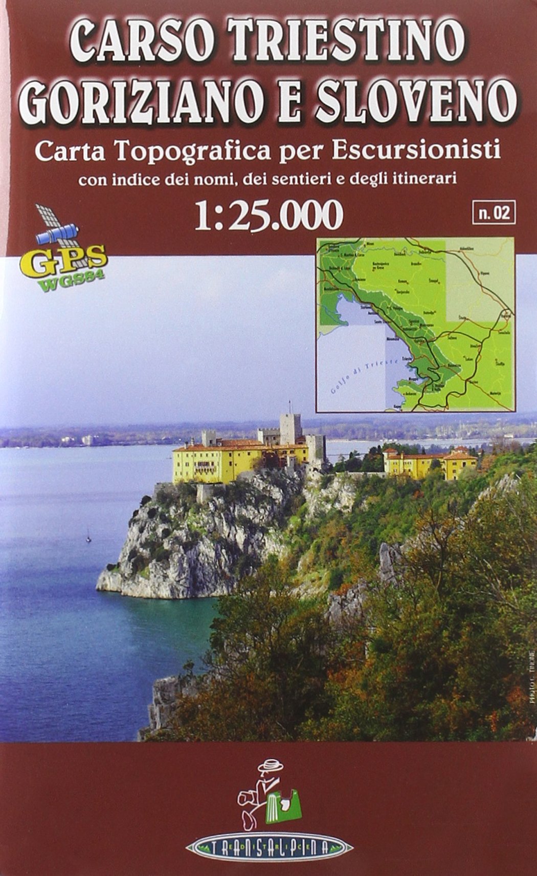 Carso triestino, goriziano e sloveno 1:25.000. Carta topografica per escursionisti (Le cartine) Leisure, Home & Garden