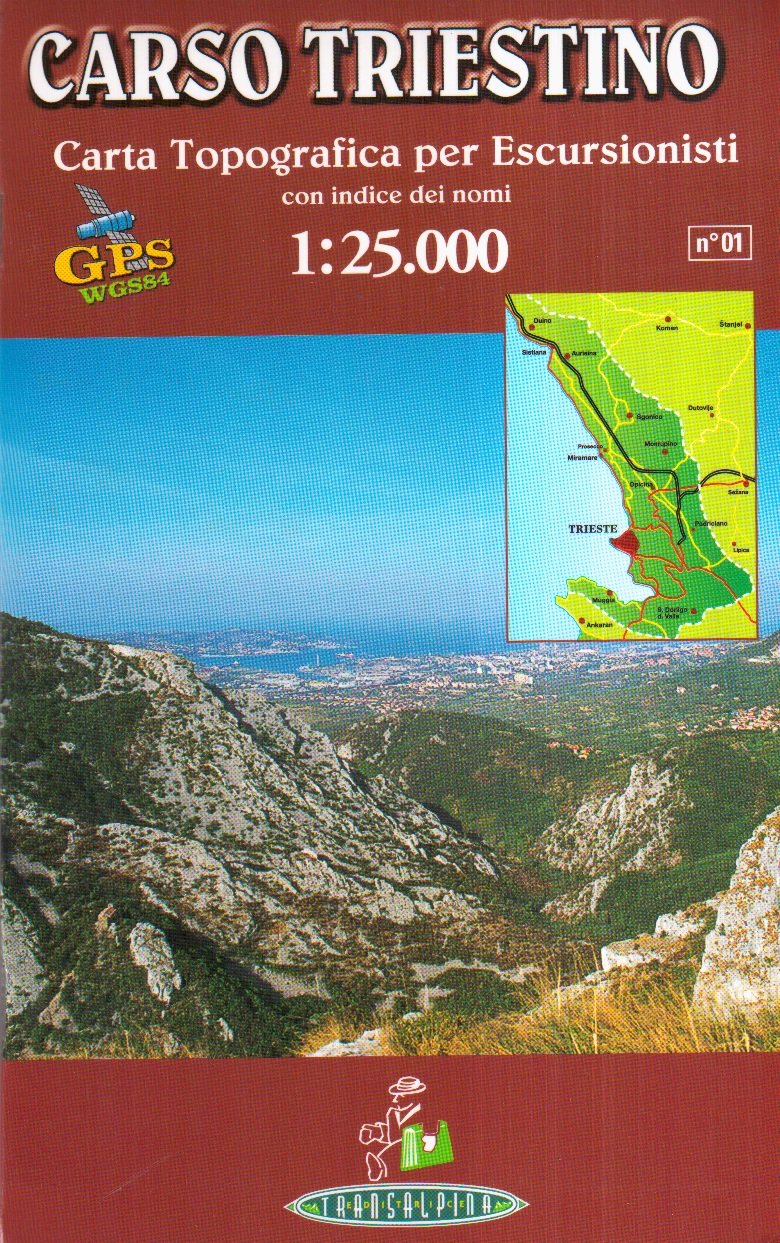 Carso triestino 1:25.000. Carta topografica per escursionisti (Le cartine) Leisure, Home & Garden