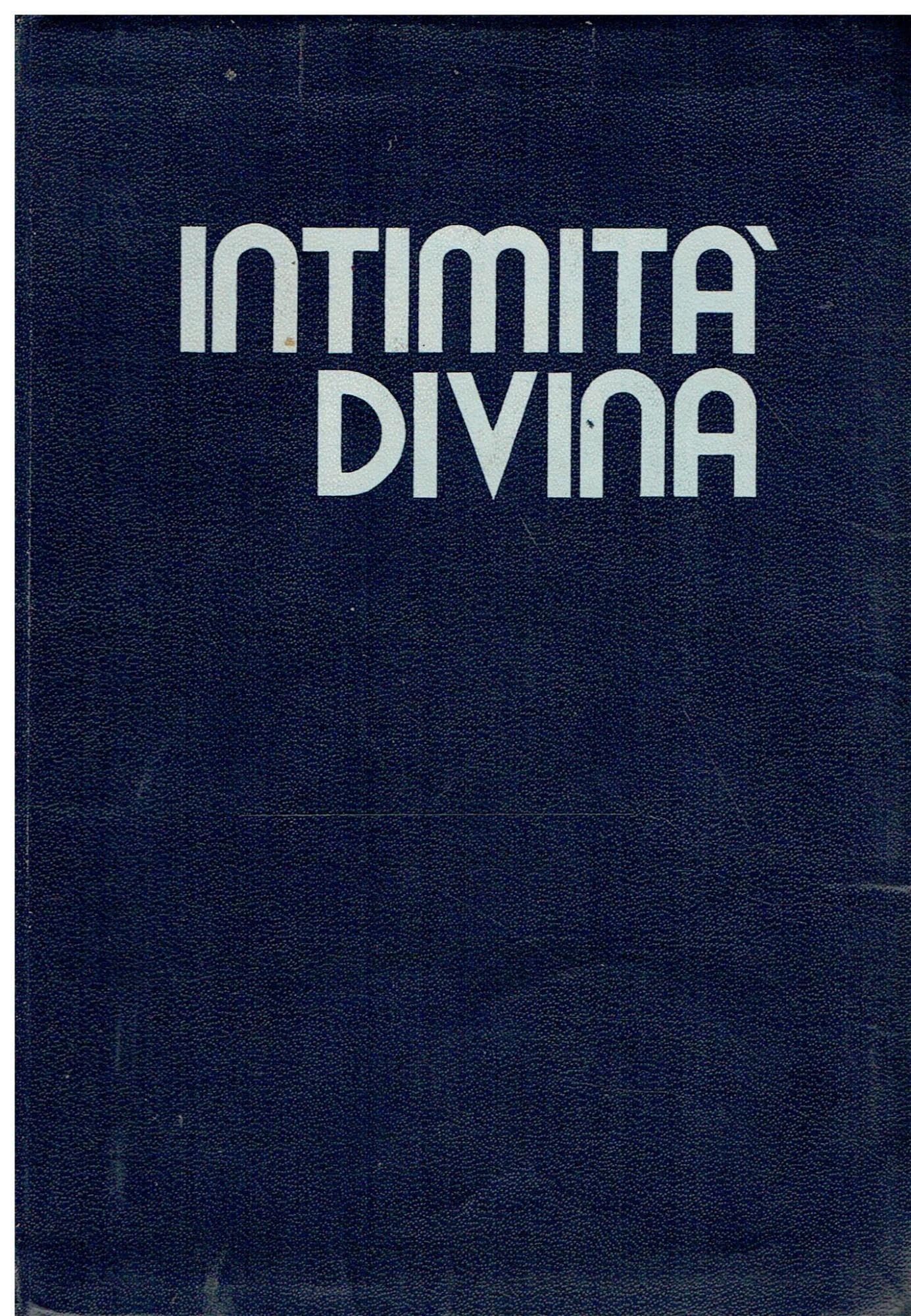 Intimità divina book