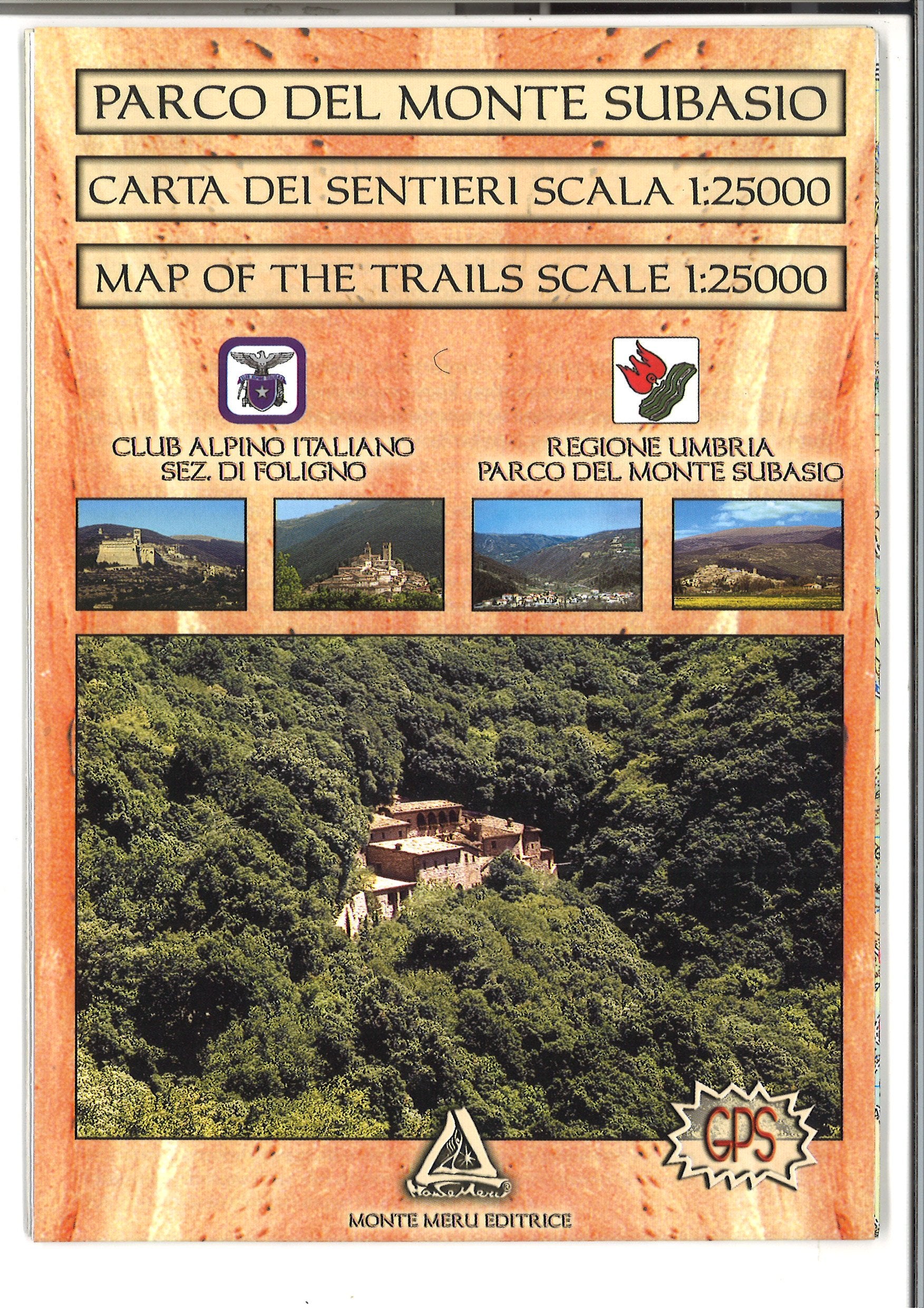 Parco del monte Subasio. Carta dei sentieri 1:25.000 (Sotto uno stesso cielo. Cartografia) Leisure, Home & Garden