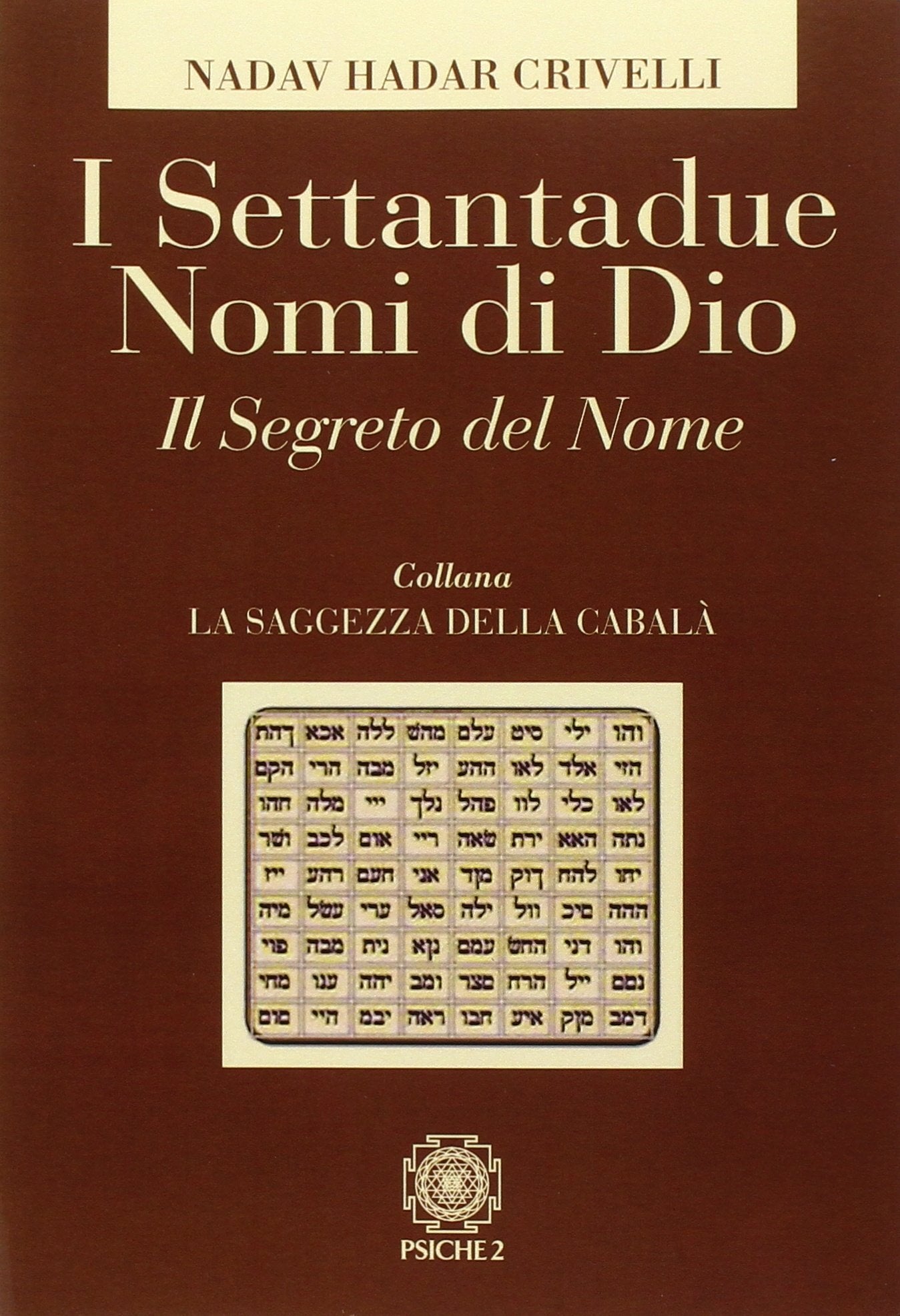 I settantadue nomi di Dio. Il segreto del nome book