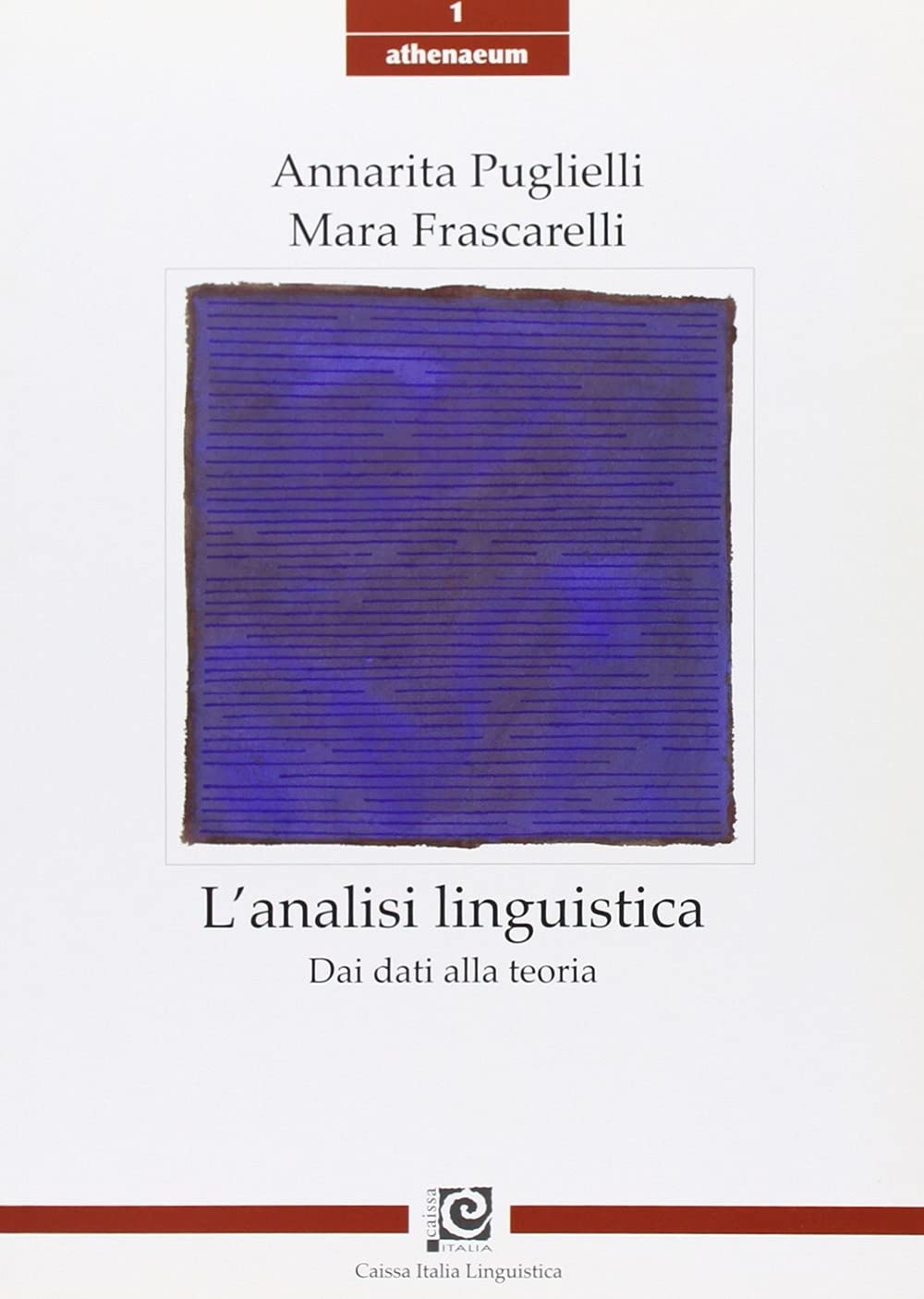L'analisi linguistica. Dai dati alla teoria book