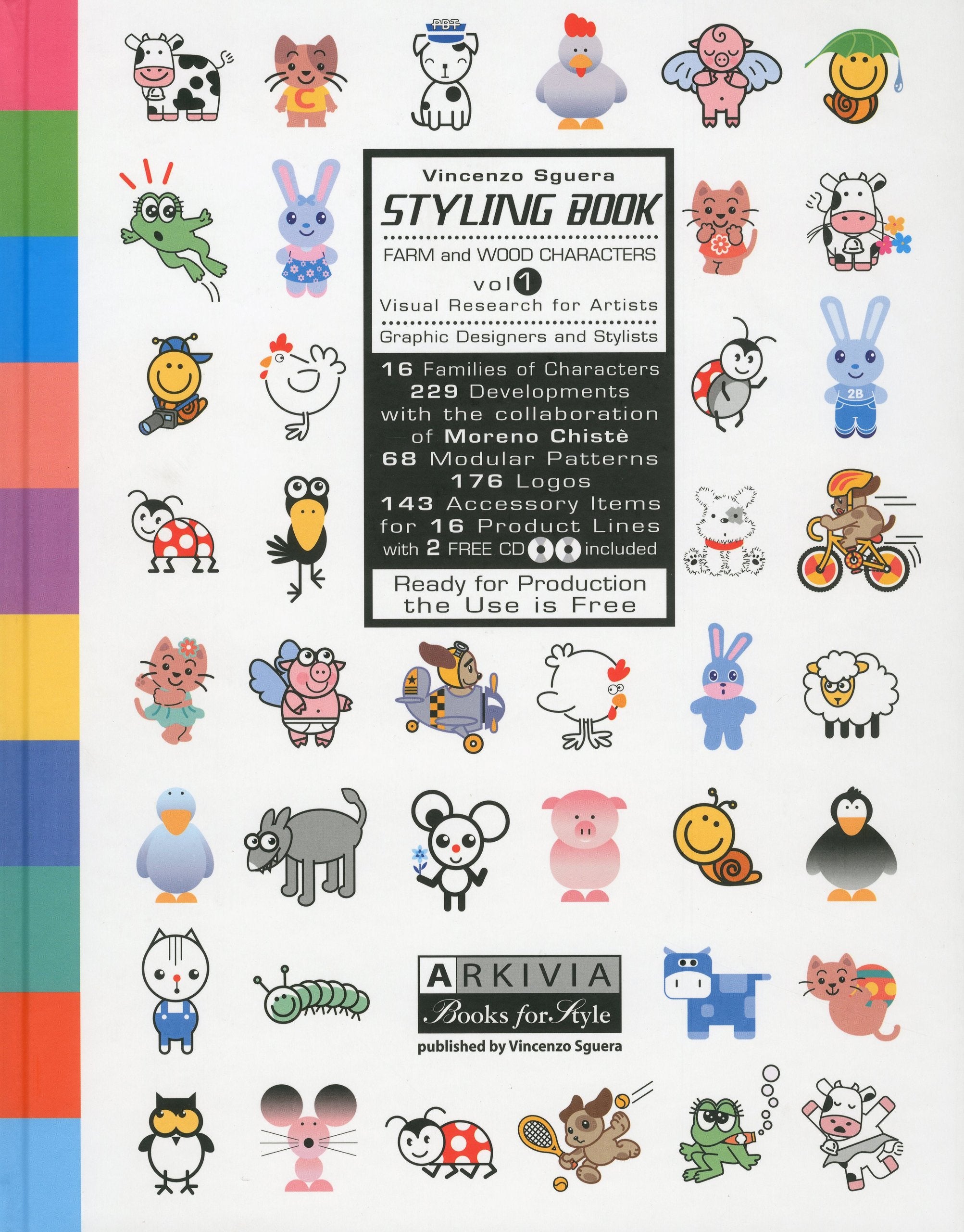 Styling: Farm and Wood Characters (Arkivia books) Film, Art & Culture
