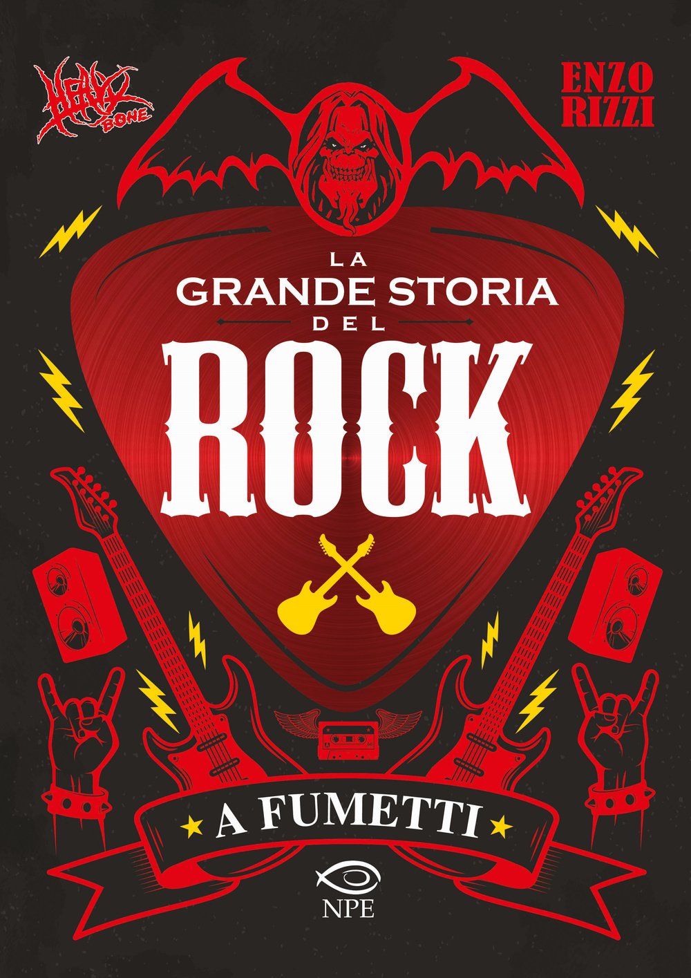 Heavy Bone. La grande storia del rock a fumetti book