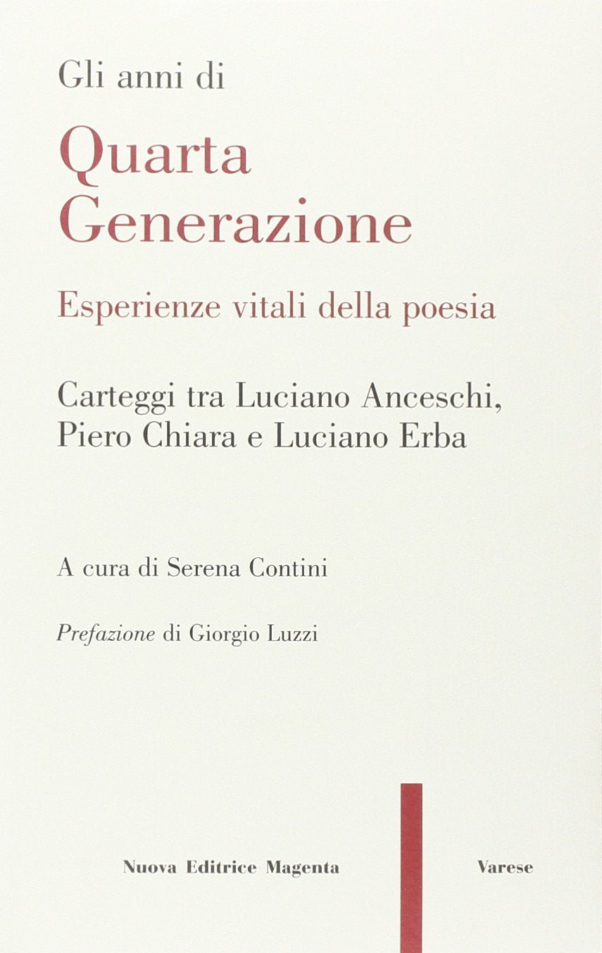 Gli anni di Quarta generazione book