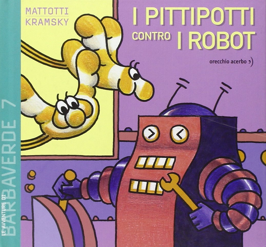 I Pittipotti contro i robot book