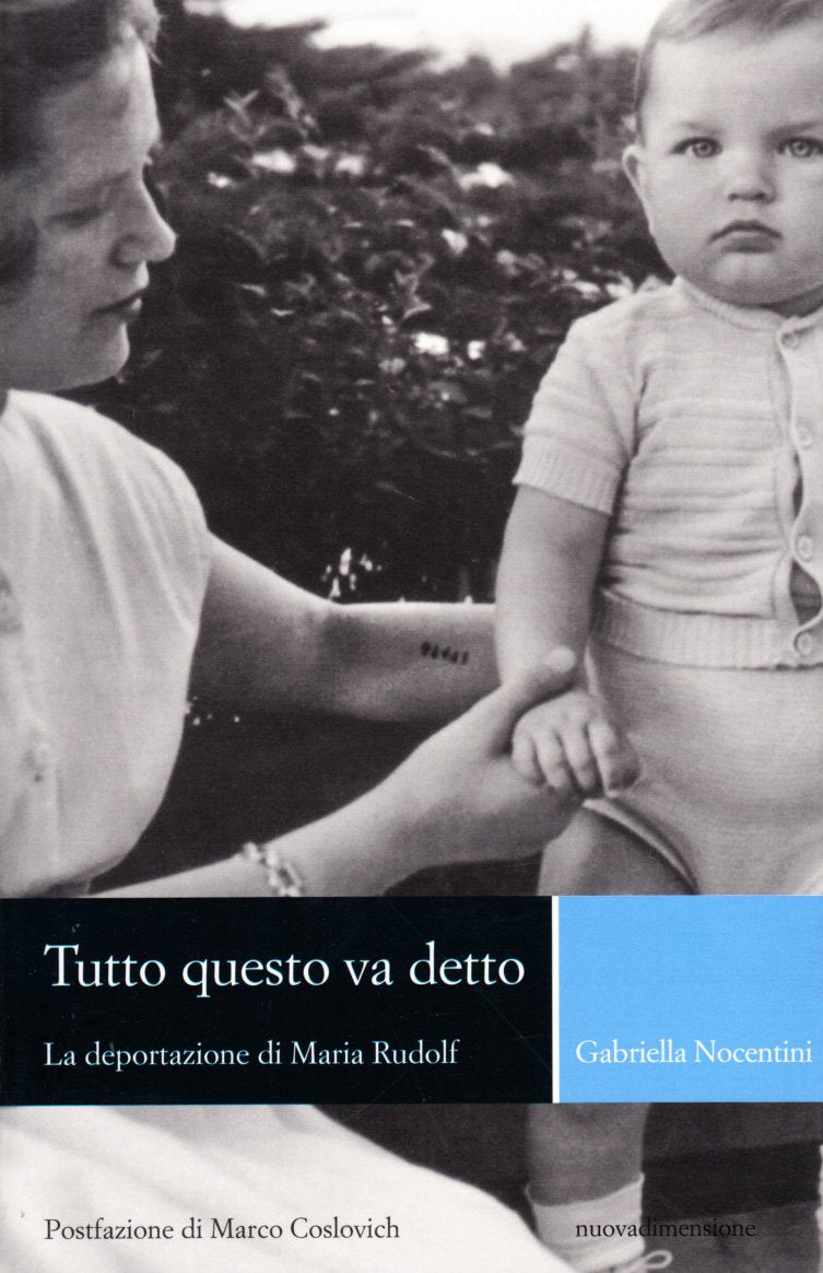 Tutto questo va detto. La deportazione di Maria Rudolf book