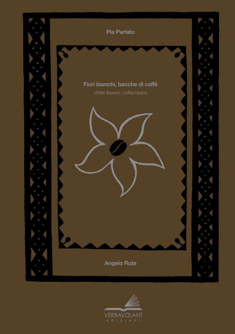 Fiori bianchi bacche di caffè-White flowers coffee berries book