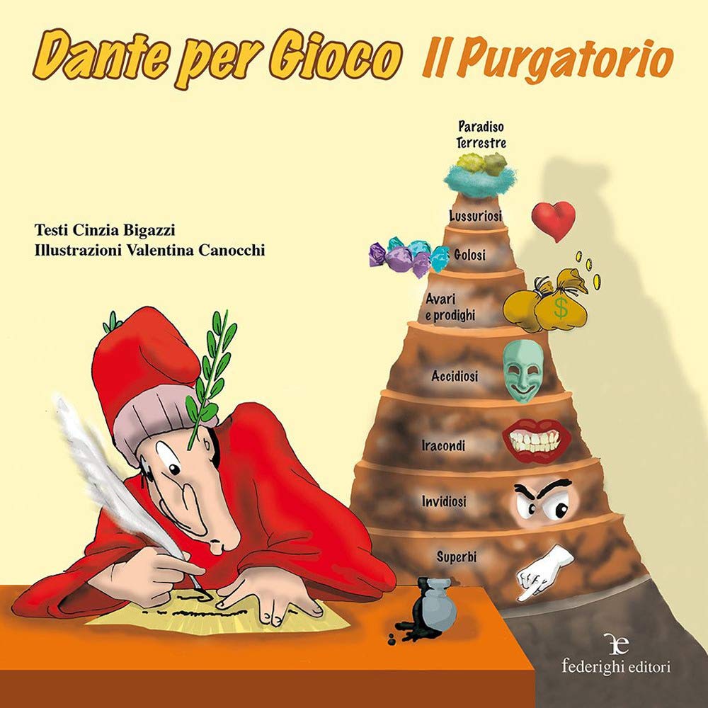 Dante per gioco. Il purgatorio. Ediz. illustrata book