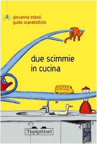 Due scimmie in cucina Children's books