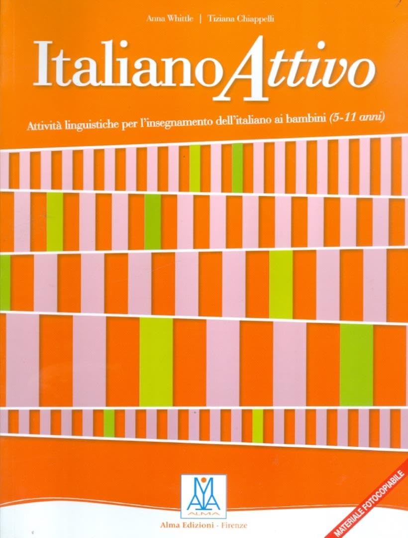 ITALIANO ATTIVO (Italiano per bambini) Foreign Languages ​​& Dictionaries