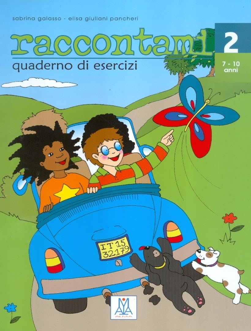 RACCONTAMI 2 EJER: Quaderno degli esercizi (Italiano per bambini) Foreign Languages ​​& Dictionaries