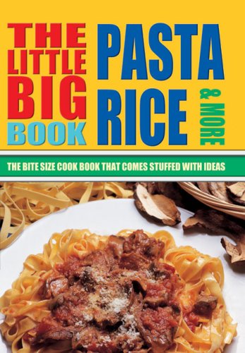The Little Big Pasta, Rice & More Cookbook Leisure, Home & Garden