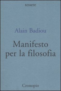 Manifesto per la filosofia book