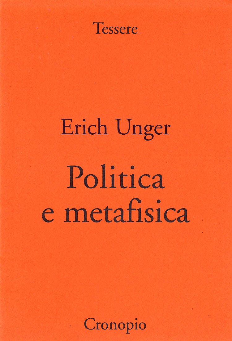 Politica e metafisica. Tentativi filosofici in politica book