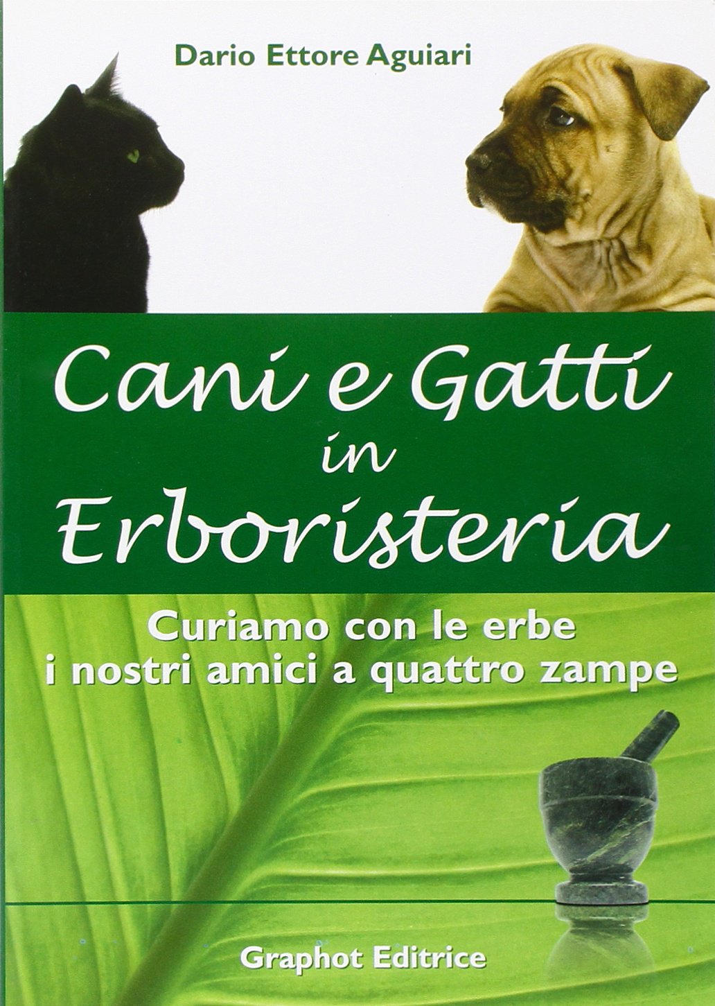 Cani e gatti in erboristeria book