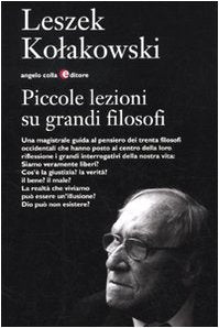 Piccole lezioni di grandi filosofi book