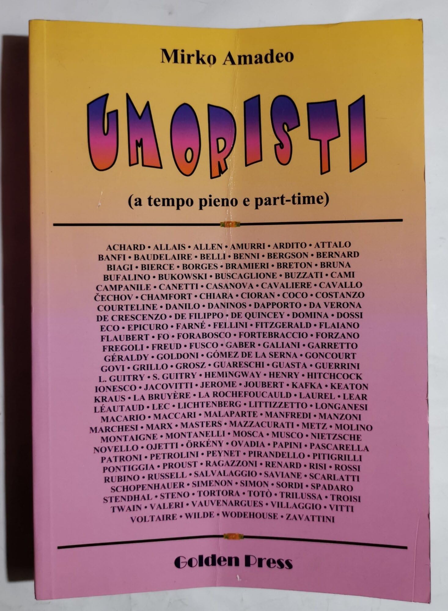 Umoristi a tempo pieno e part-time book