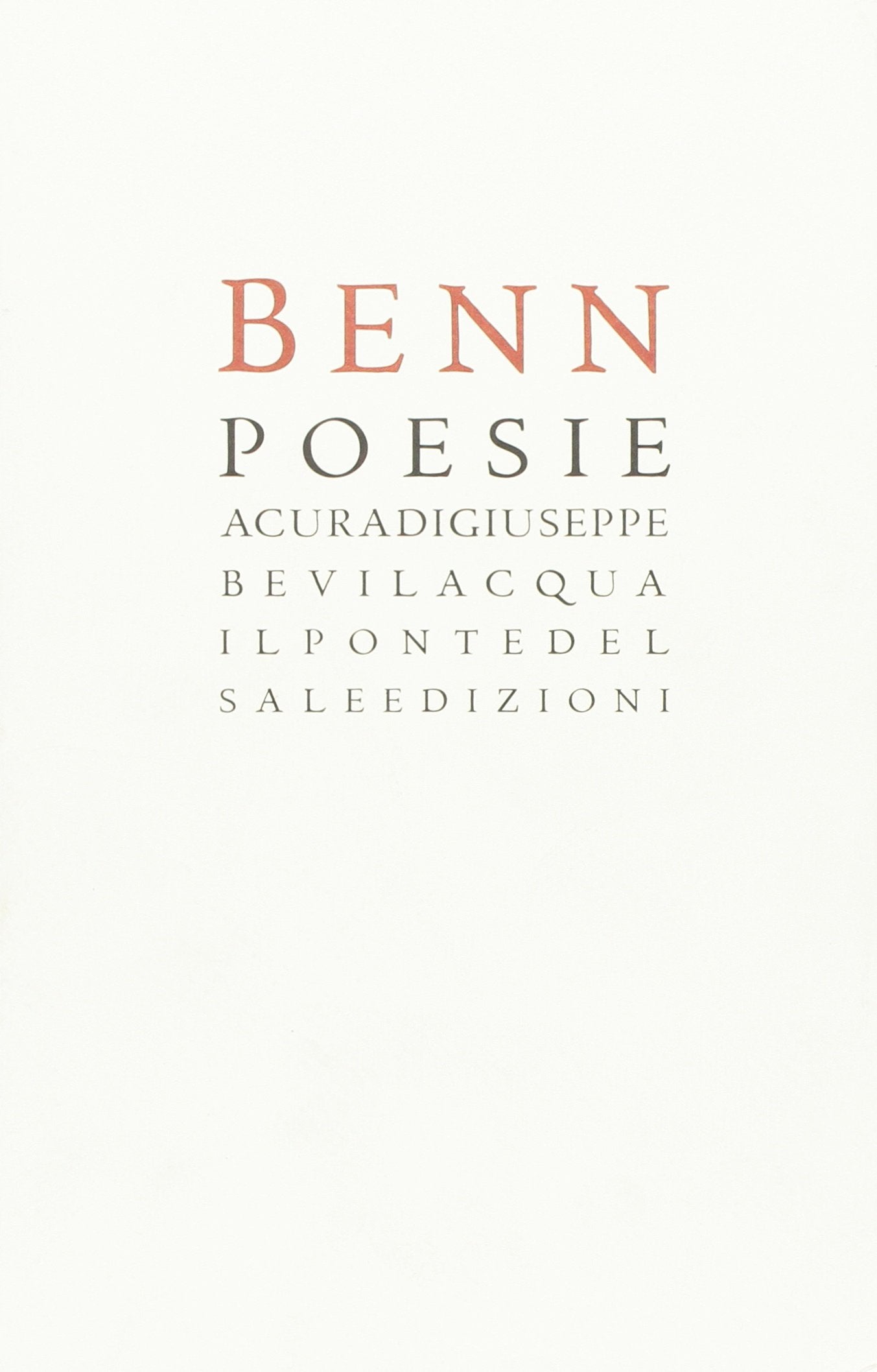Poesie. Testo tedesco a fronte (Gli alberi capovolti) Poetry