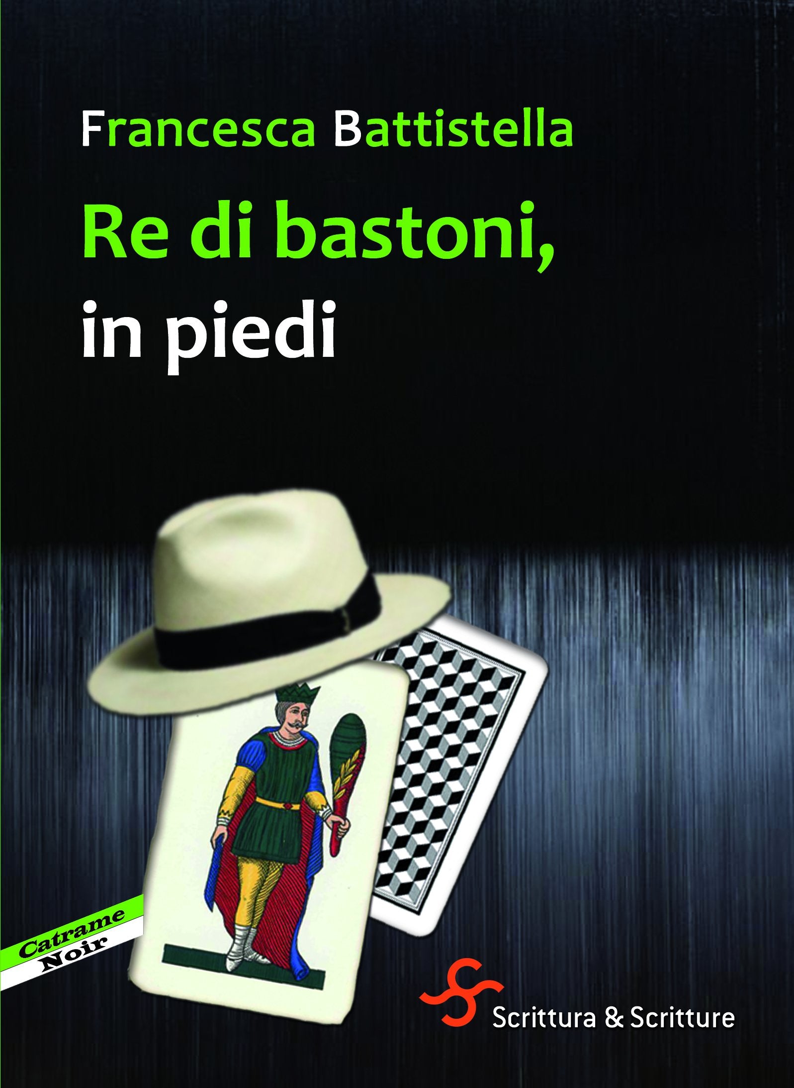 Re di bastoni, in piedi book