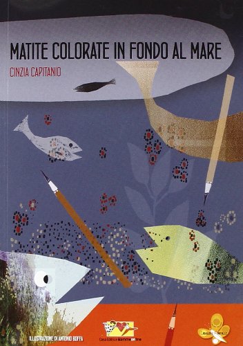 Matite colorate in fondo al mare book