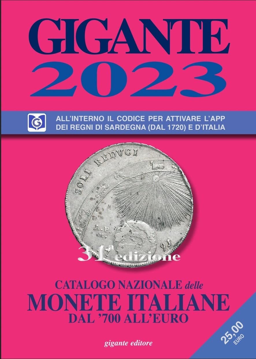 Gigante 2023. Catalogo nazionale delle monete italiane dal '700 all'euro. Con codice per attivare l'app Hobbies & Crafts