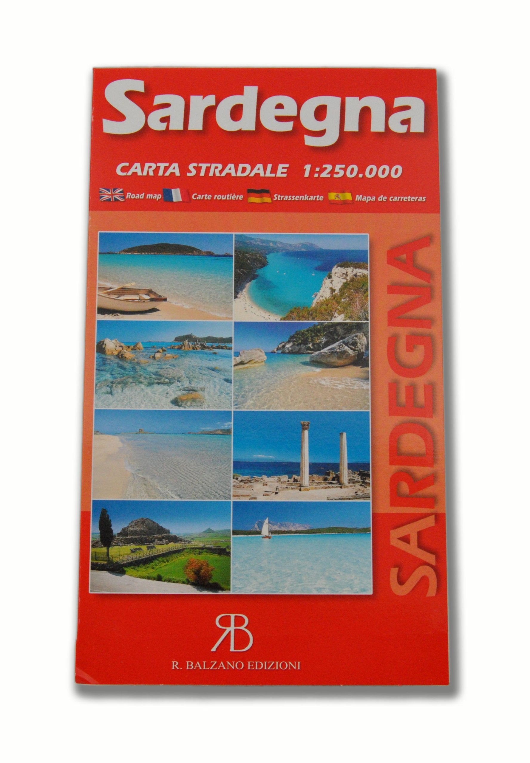 Sardegna 1:250.000 Leisure, Home & Garden