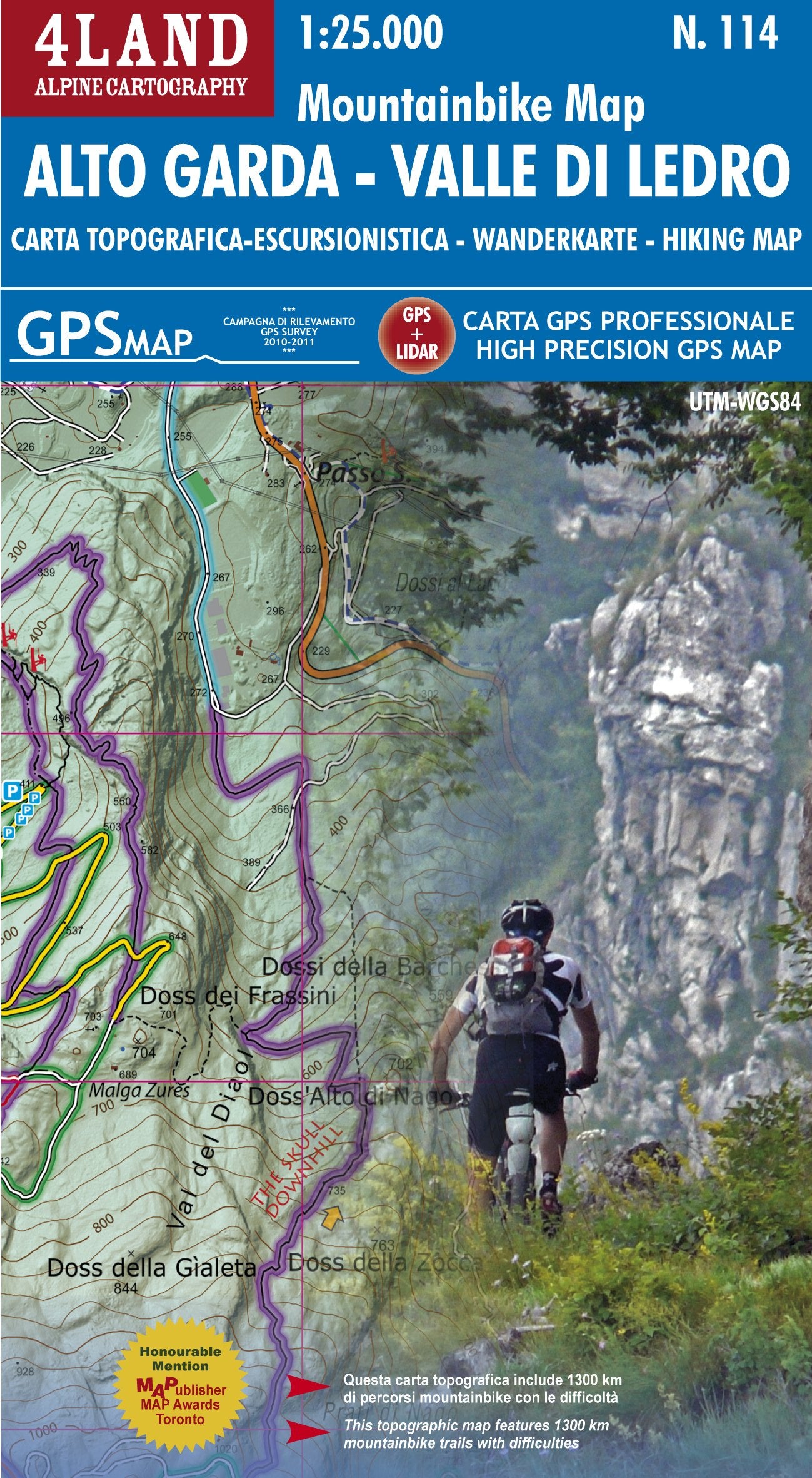 Alto Garda, Valle Di Ledro. Mountainbike 2008-09 book