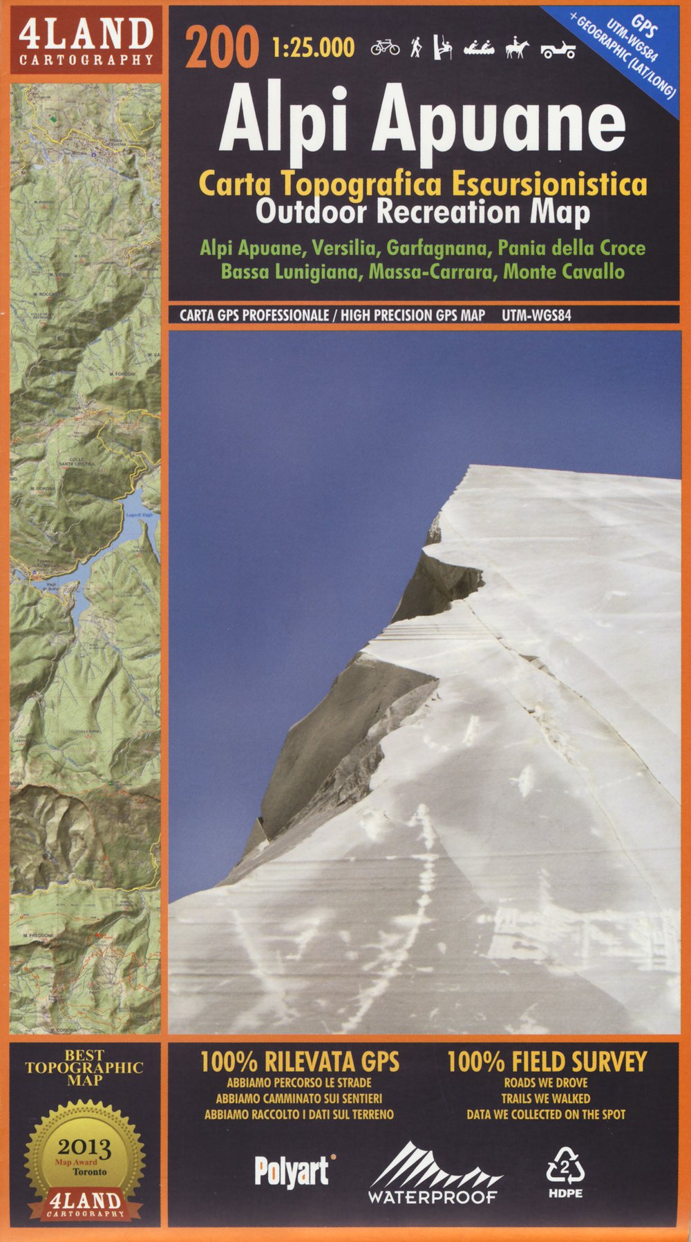 Alpi Apuane 1 : 25 000 Leisure, Home & Garden
