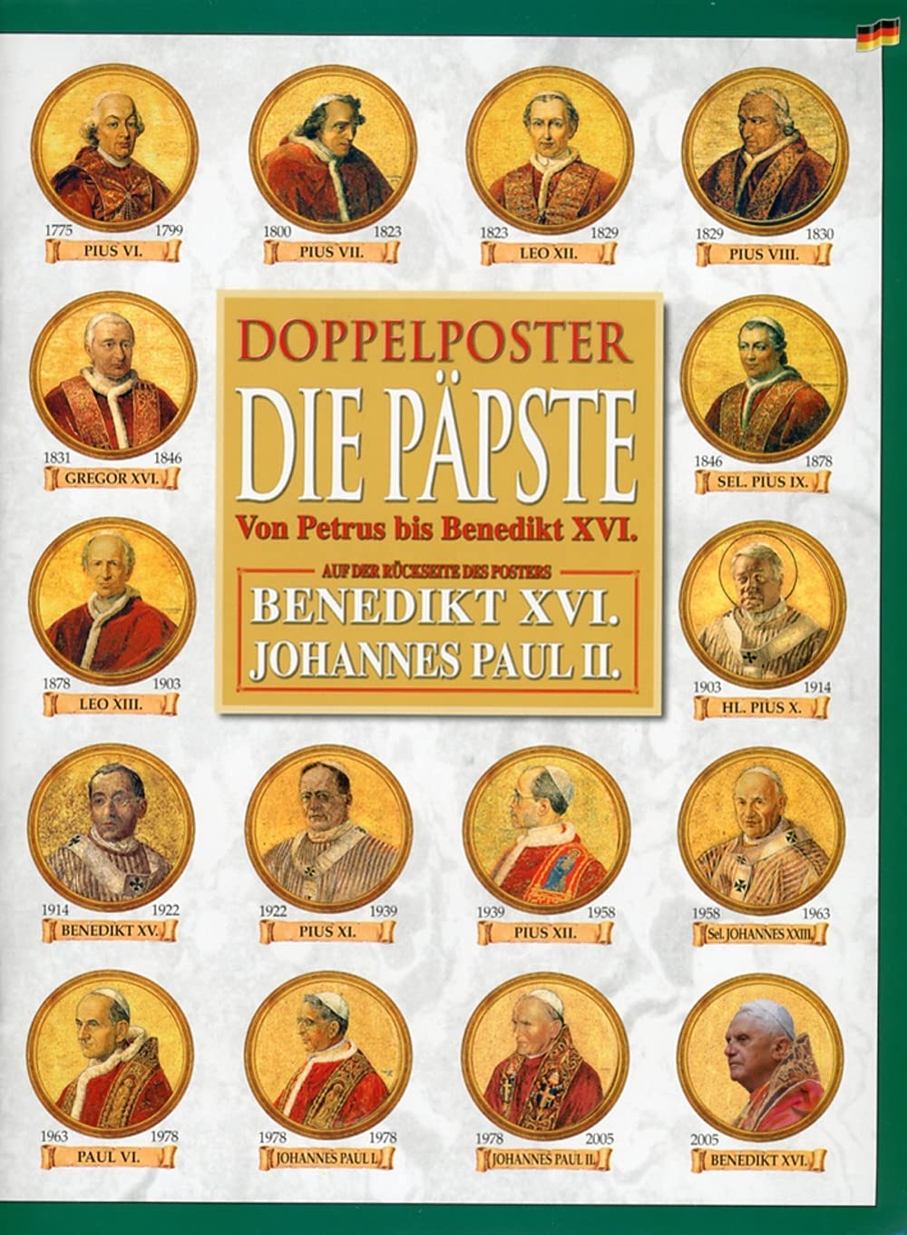 I papi. Il Vaticano. Brevi biografie dei sommi pontefici. Ediz. tedesca Politics & Society