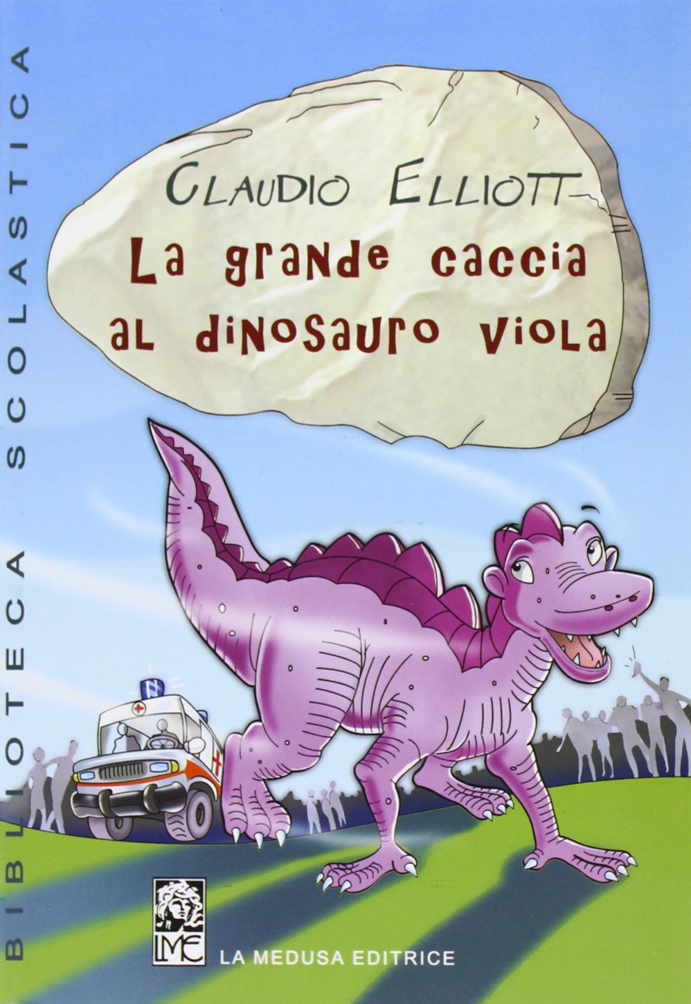 La grande caccia al dinosuro viola book