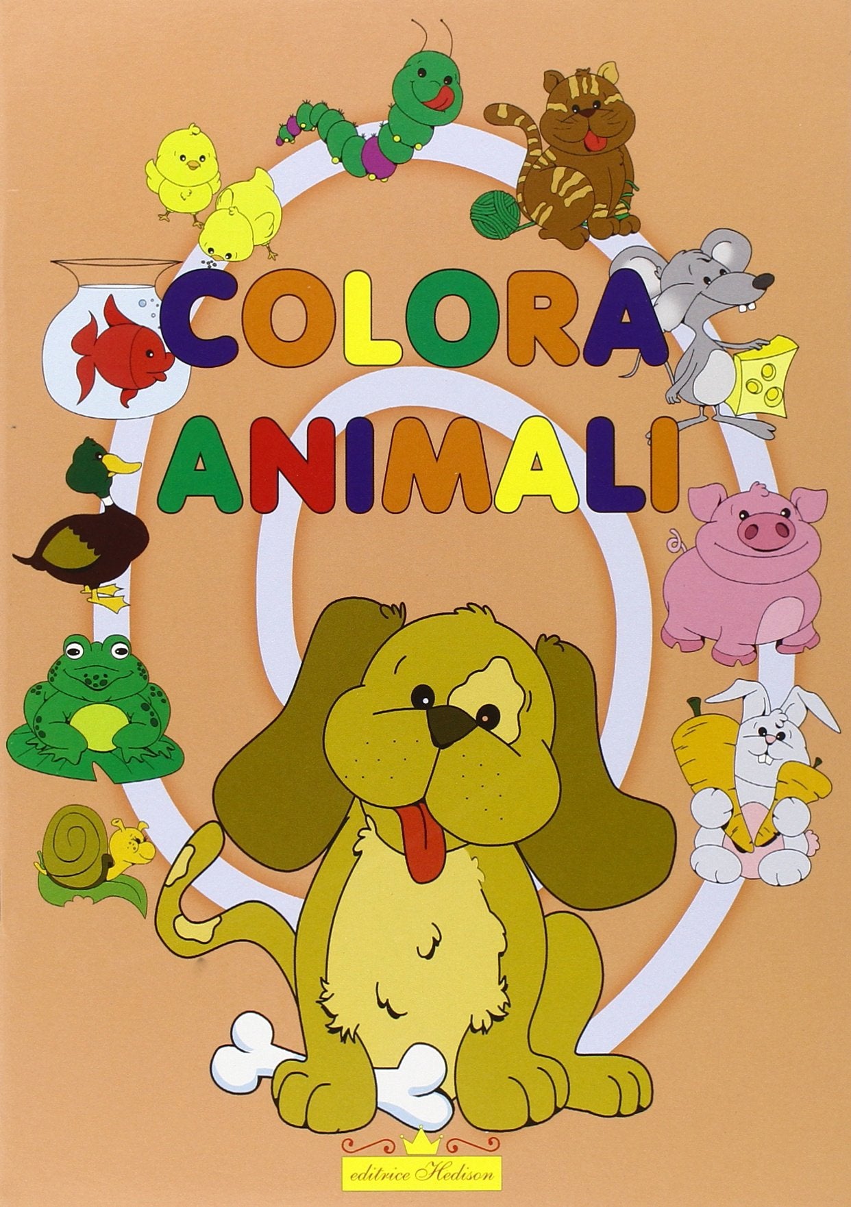 Colora gli animali. Bebè (Prima infanzia) Children's books