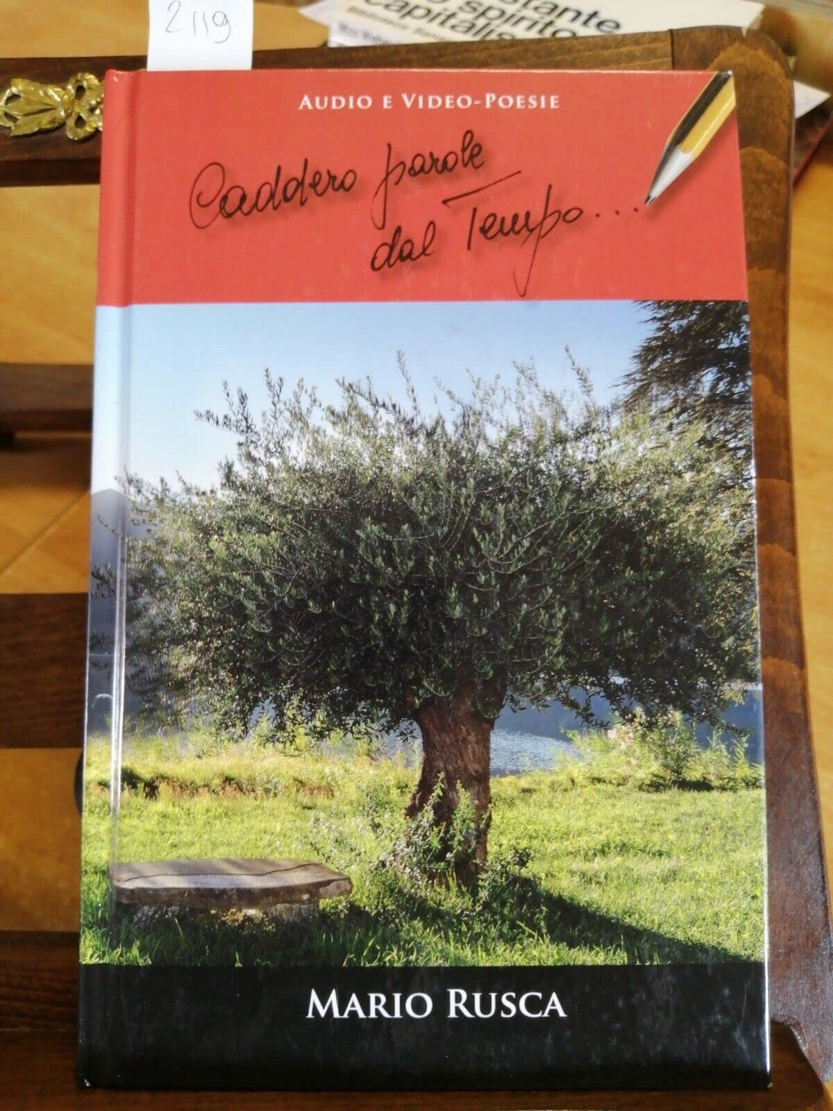 Mario Rusca presenta: Caddero parole dal Tempo "Videopoesie" Libro con DVD Video e CD Audio. Una silloge poetica che raccoglie le opere, la voce e le immagini del regista e scrittore, inventore nel cd