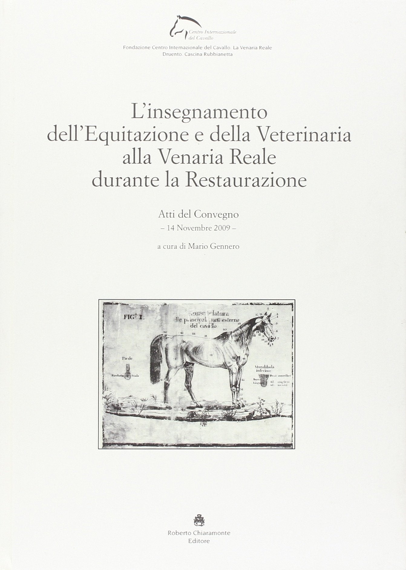 L'insegnamento dell'equitazione e della veterinaria alla Venaria Reale durante la Restaurazione book